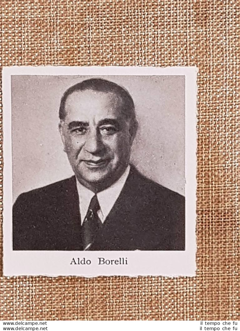 Aldo Borelli Monteleone Di Calabria, 1890  Roma, 1965 Giornalista - Andere & Zonder Classificatie