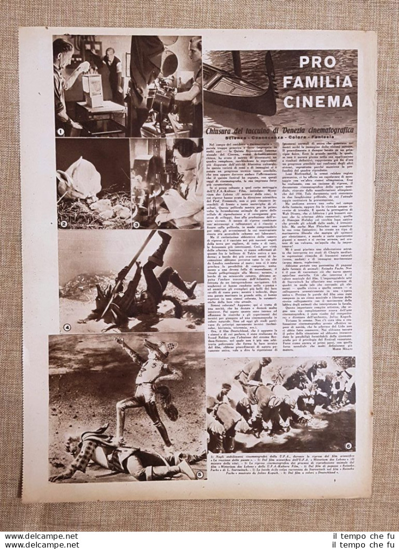 Film Reazione Delle Piante Misterium Des Lebens Illustrazione Di Cinema 1937 - Sonstige & Ohne Zuordnung