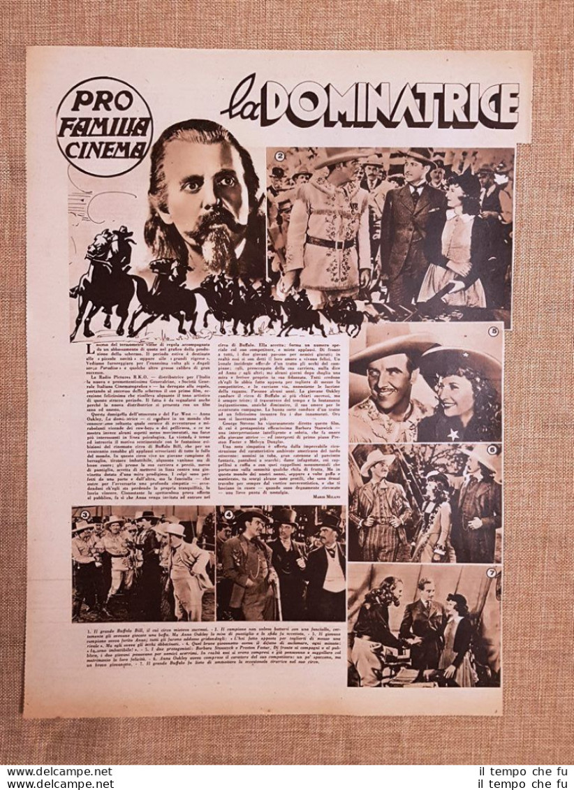 Film La Dominatrice Illustrazione Di Cinema 1937 - Otros & Sin Clasificación