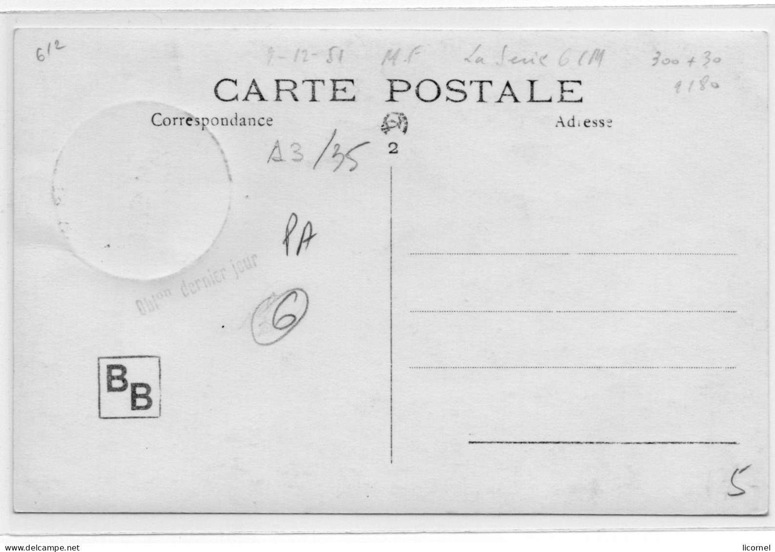 1944. Carte Maxi :MOLIERE - 1940-1949