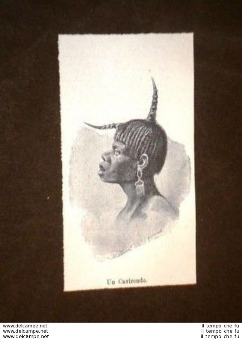 Un Cavirondo Uomo Di Una Tribù Della Somalia - Voor 1900