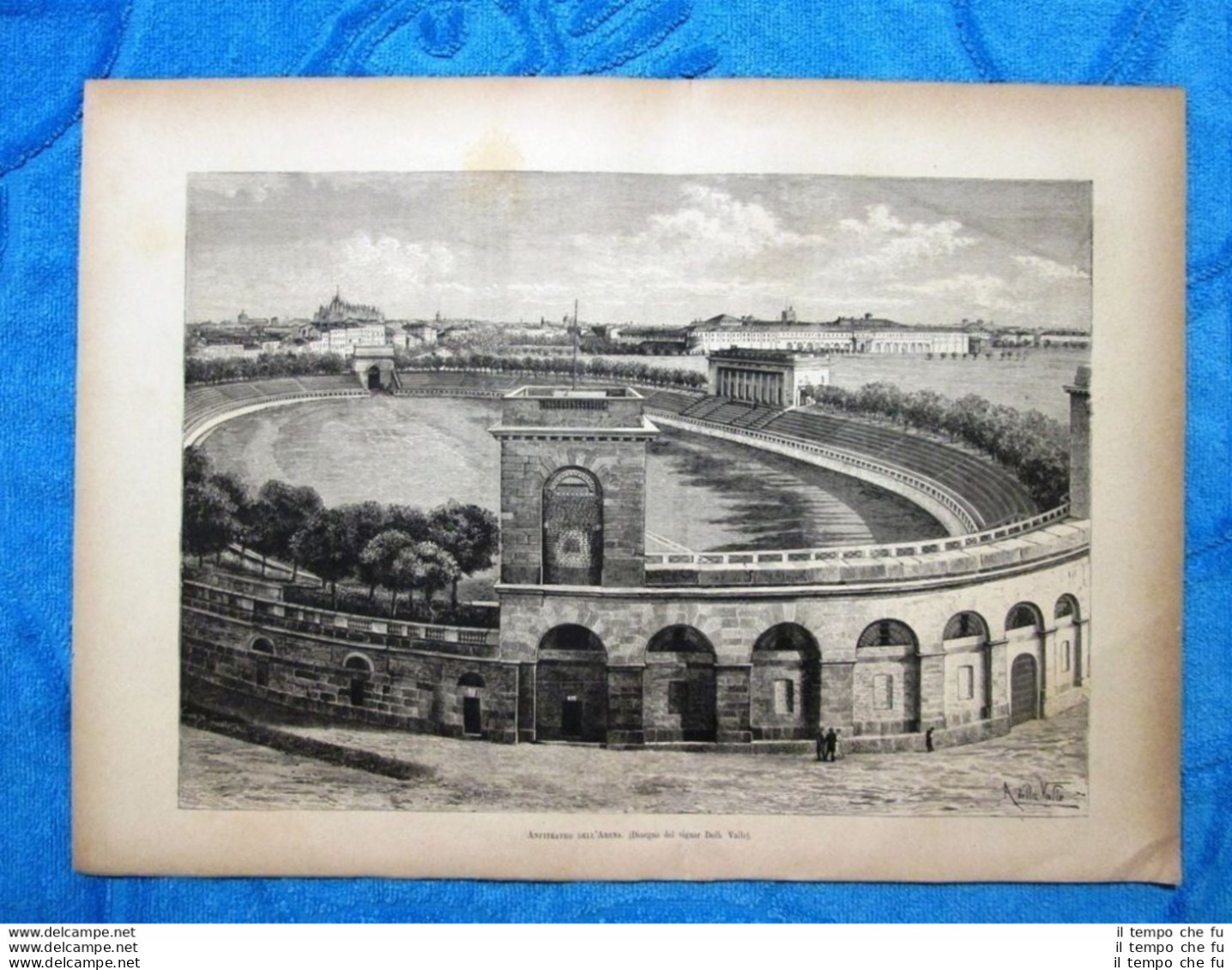 Milano 1882 - Anfiteatro Dell'Arena - Voor 1900