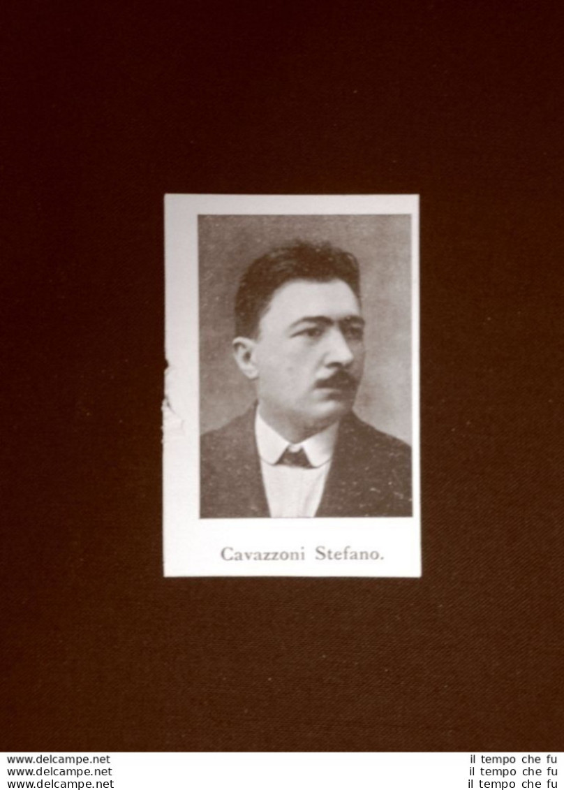 Elezioni Deputato Del 1924 Onorevole Cavazzoni Stefano E Rossini Aldo - Autres & Non Classés