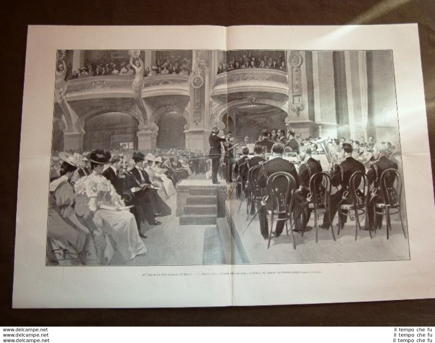 Esposizione Di Milano Nel 1906 Banda Della Garde Republicaine Di Parigi - Autres & Non Classés