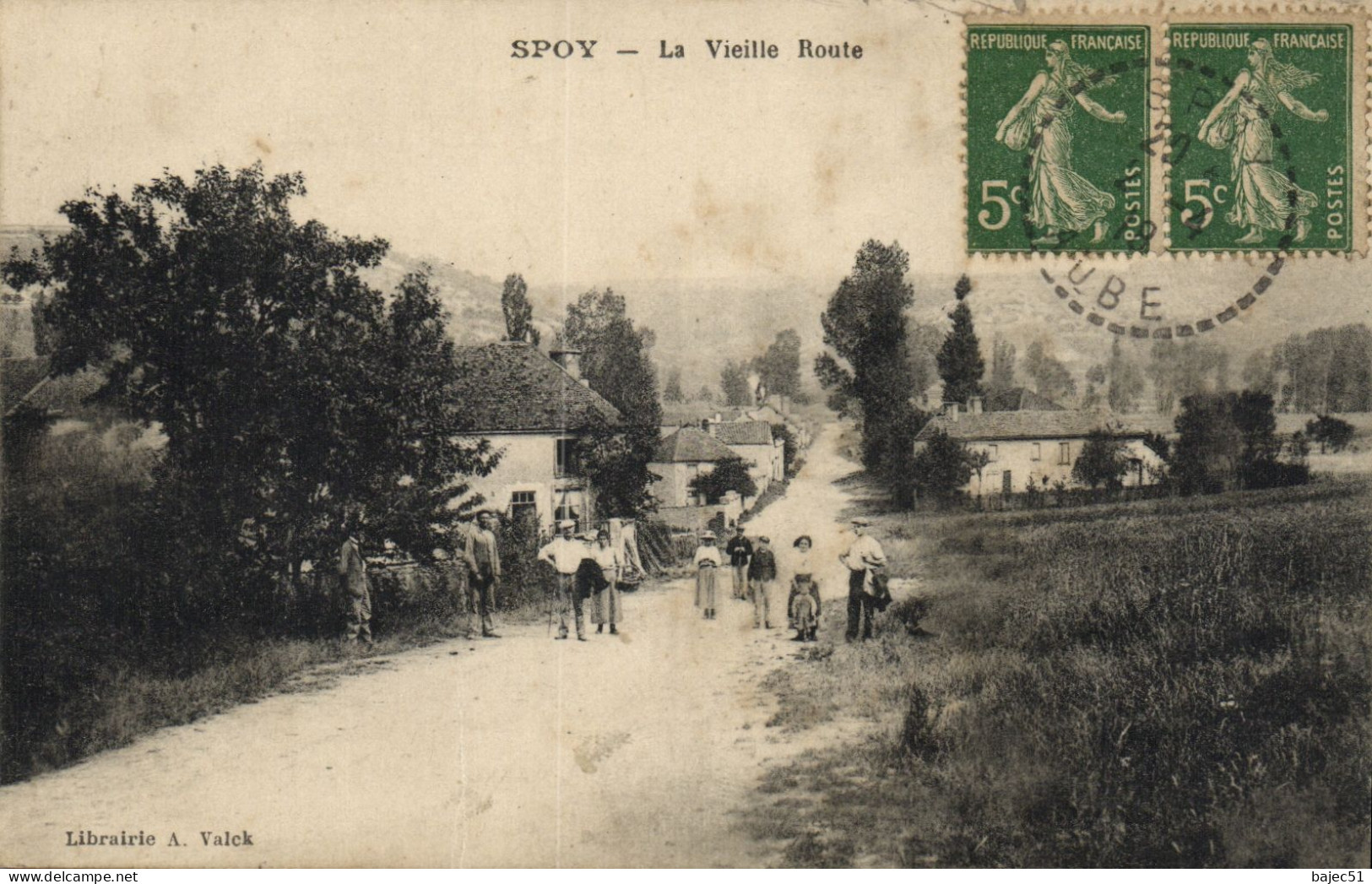 Spoy - La Vieille Route - Autres & Non Classés