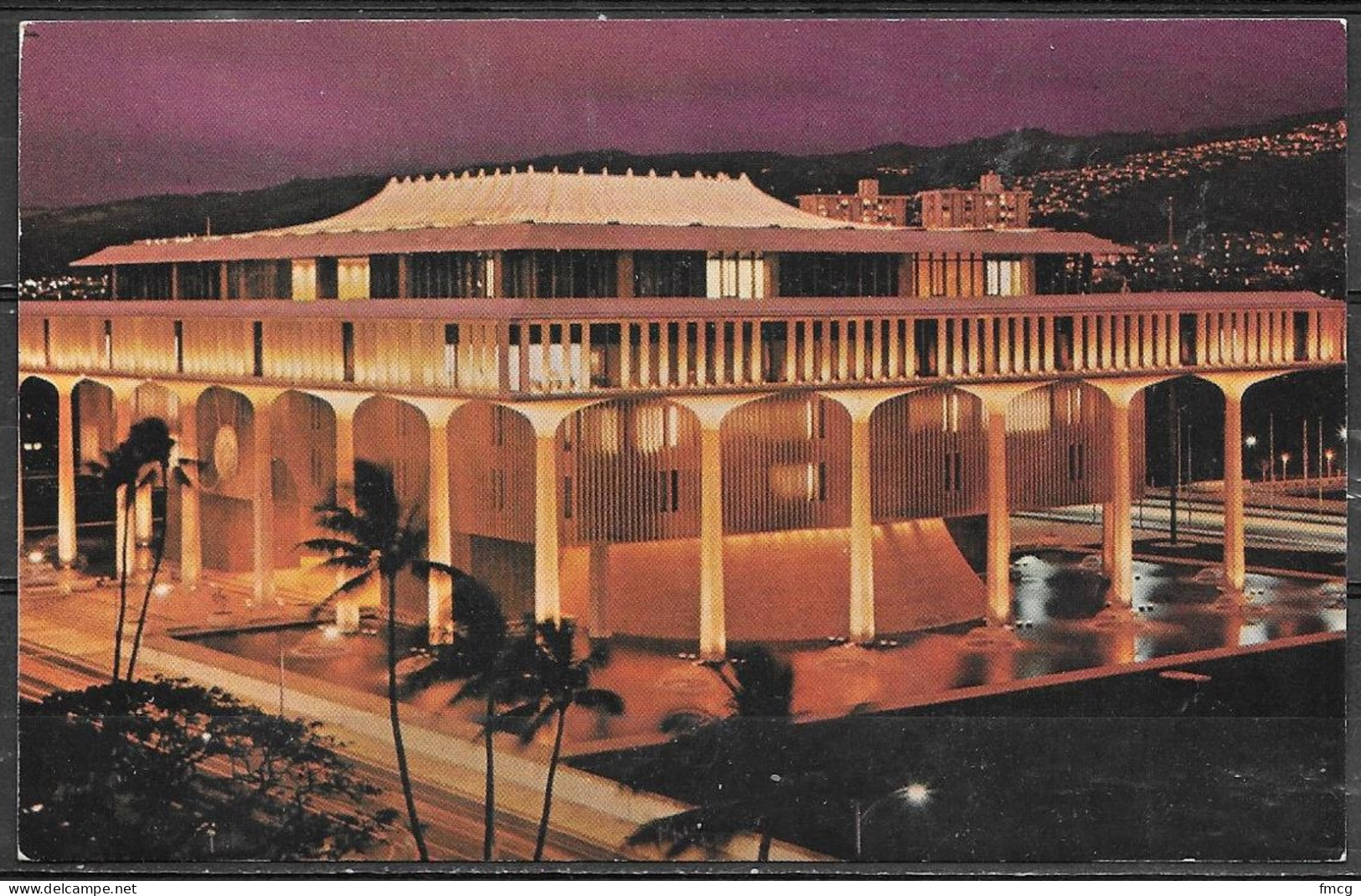 Hawaii, Honolulu, State Capitol, Unused - Honolulu