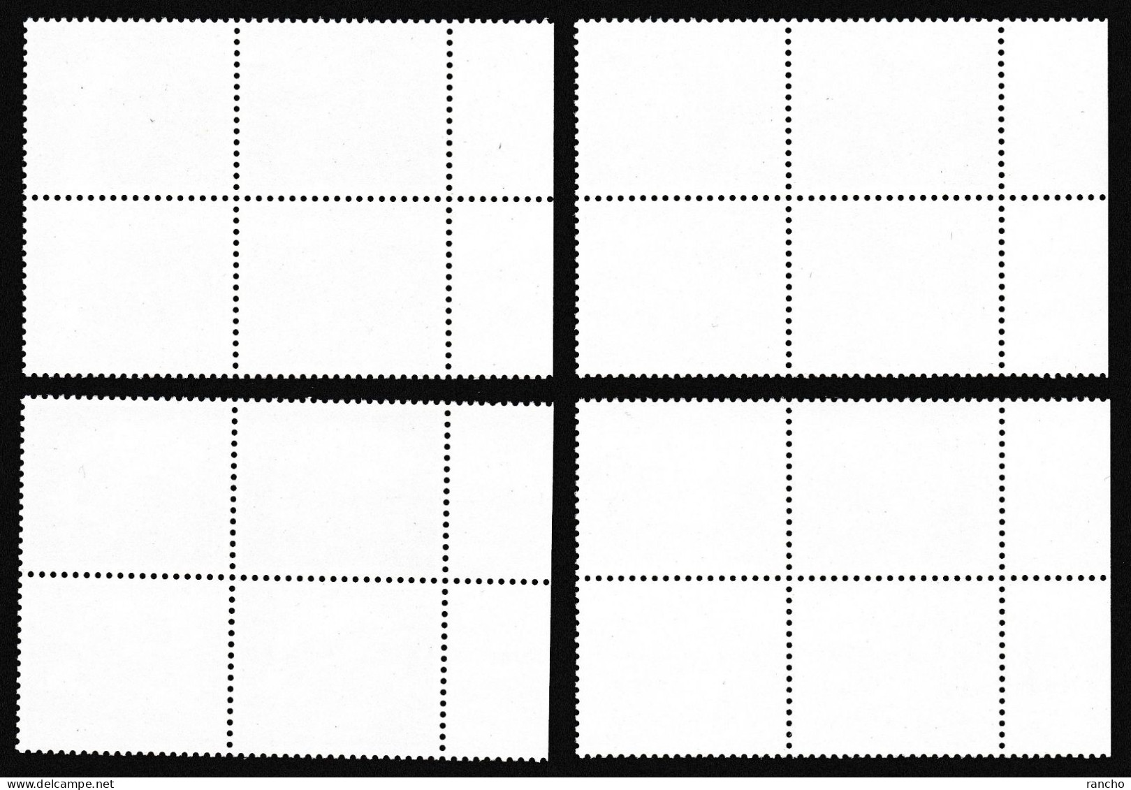 PRO/J. DE COLLECTION BLOCS DE 4 OBLITERE 1er/J.26.11.1985. C/S.B.K. Nr:J294/97. Y&TELLIER Nr:1233/36. MICHEL Nr:1304/07. - Gebruikt