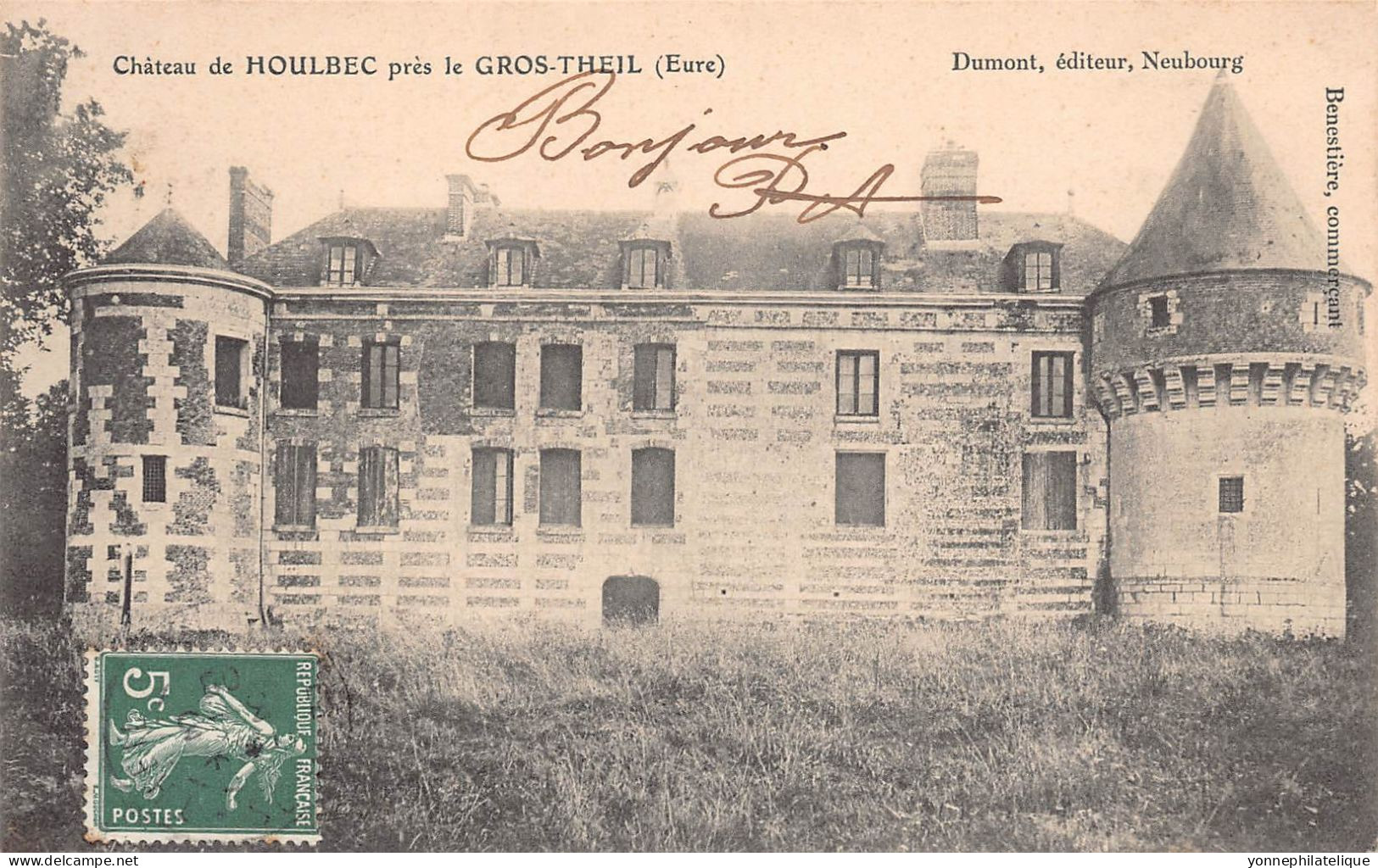 27 - EURE - canton d'AMFREVILLE - LOT DE 13 CPA - LOT 27-1G