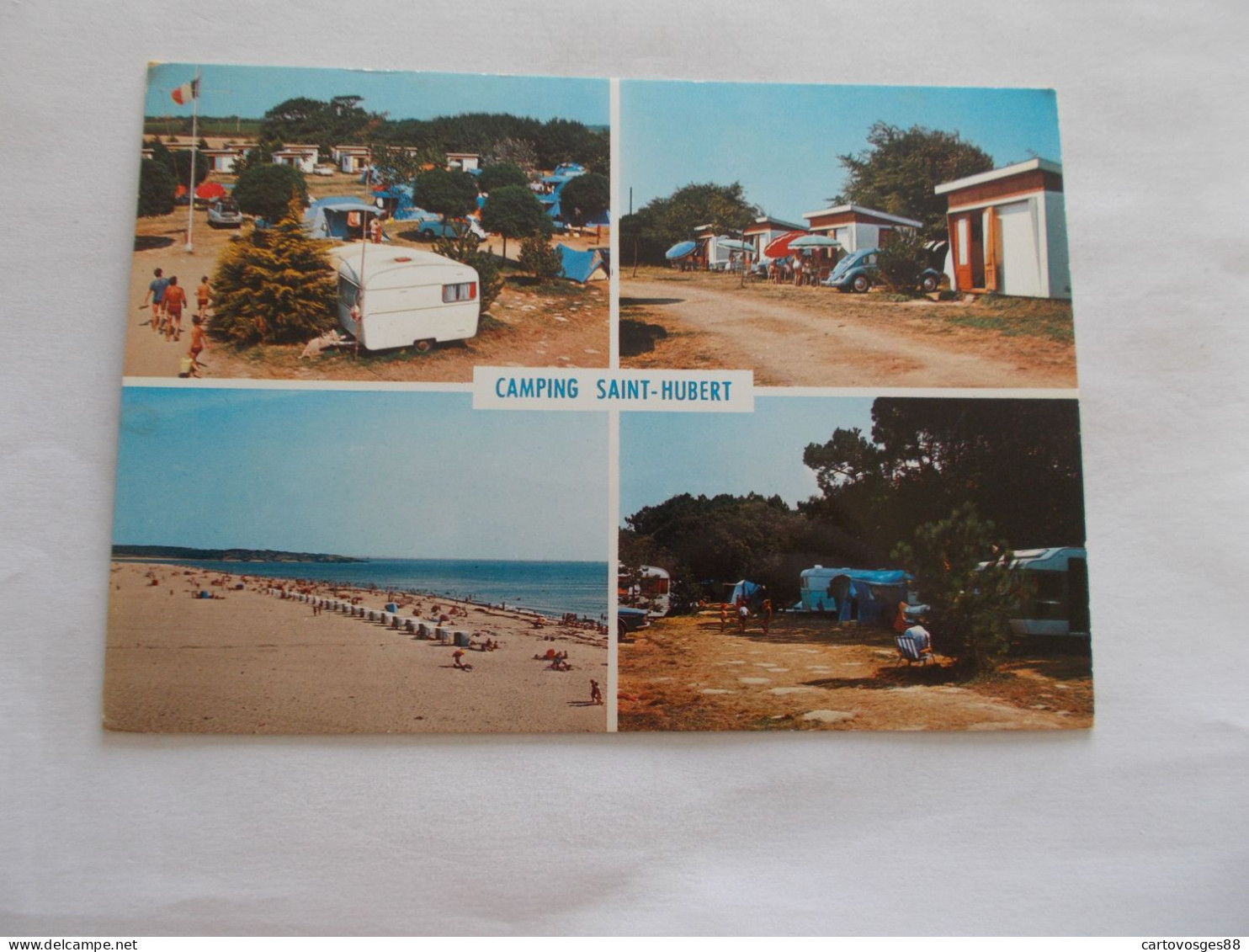 LE VEILLON PLAGE Par TALMONT ( 85 Vendee ) CAMPING SAINT HUBERT  VUES ANIMEES - Talmont Saint Hilaire