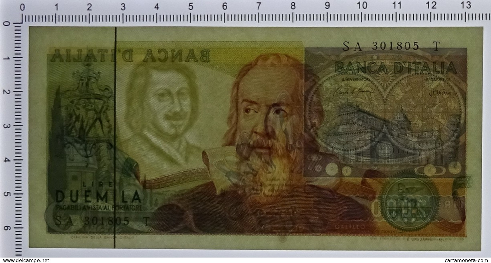 2000 LIRE BANCA D'ITALIA GALILEO GALILEI 24/10/1983 FDS - Sonstige & Ohne Zuordnung