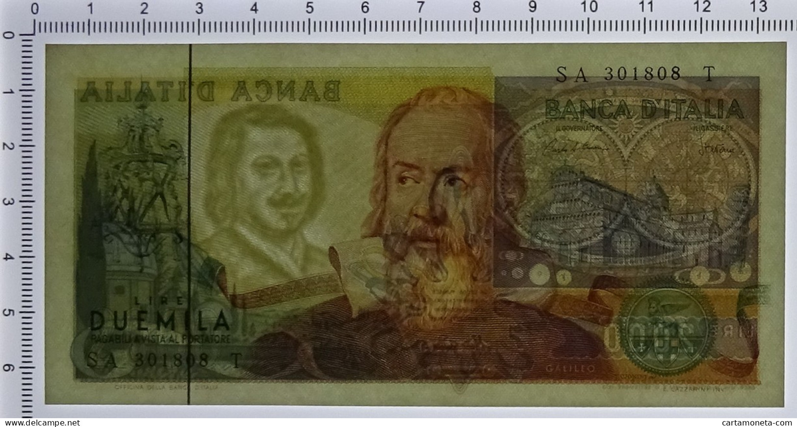 2000 LIRE BANCA D'ITALIA GALILEO GALILEI 24/10/1983 FDS-/FDS - Autres & Non Classés