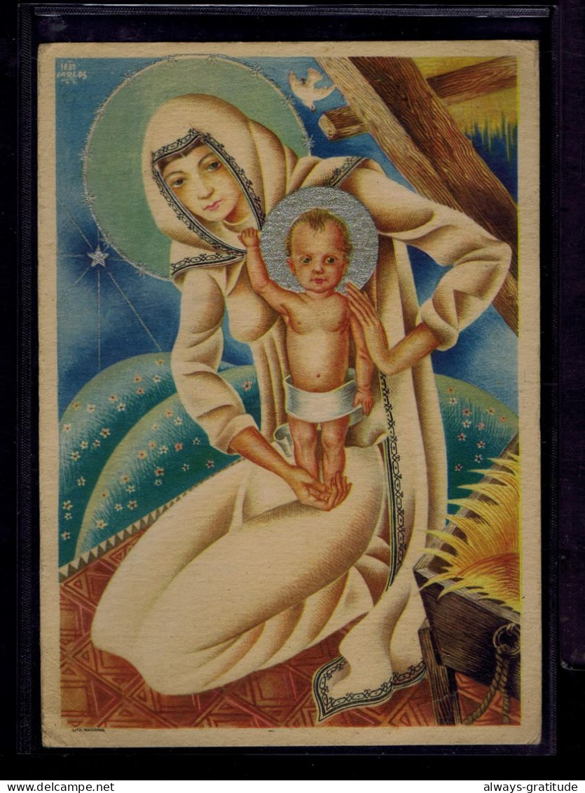 Sp10485 PORTUGAL Mint Postal Stationery /Noel Christmas 1946 Fêtes "muçulmana ! +child" Painting By "GUIDA Otolini" - Islam