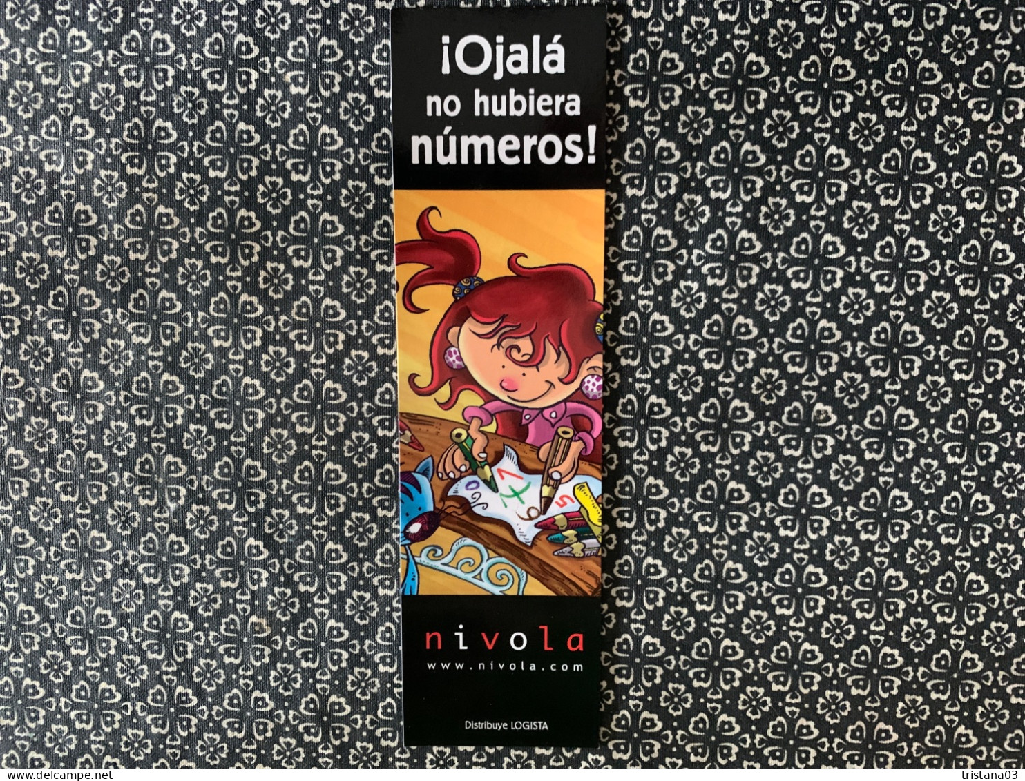 Marque Page Ed Nivola Chat - Bookmarks