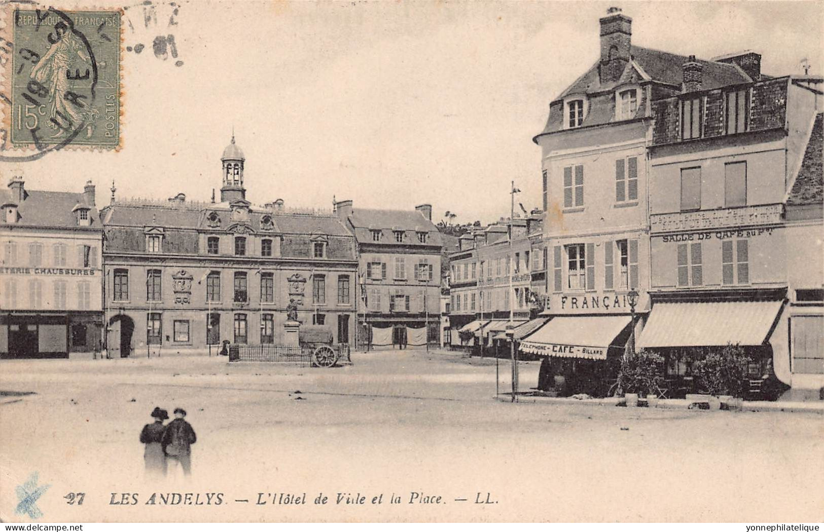 27 - EURE - LES ANDELYS - LOT DE 19 CPA - LOT 27-2G