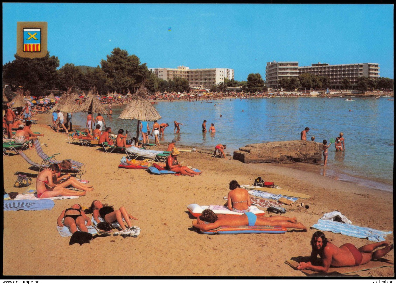 Postales Santa Eulalia Santa Eulalia Playa Es Caná 1980 - Sonstige & Ohne Zuordnung