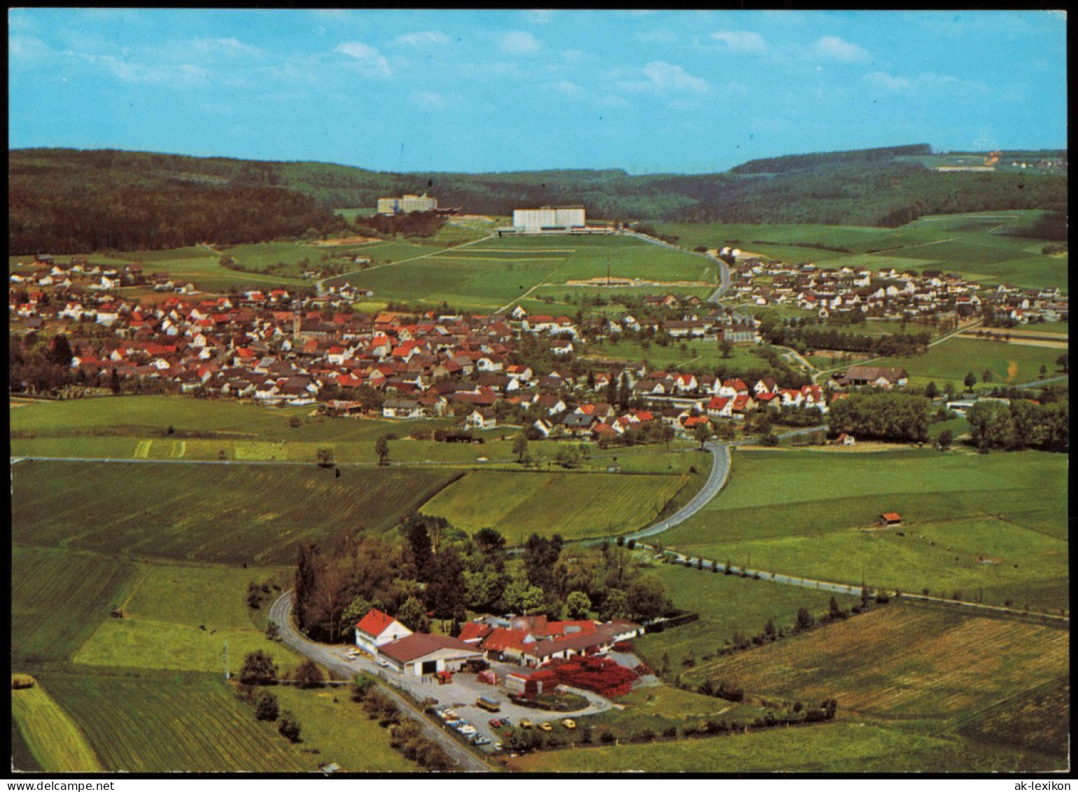 Ansichtskarte Bad Zwesten-Bad Wildungen Luftbild Luftaufnahme 1979 - Bad Zwesten