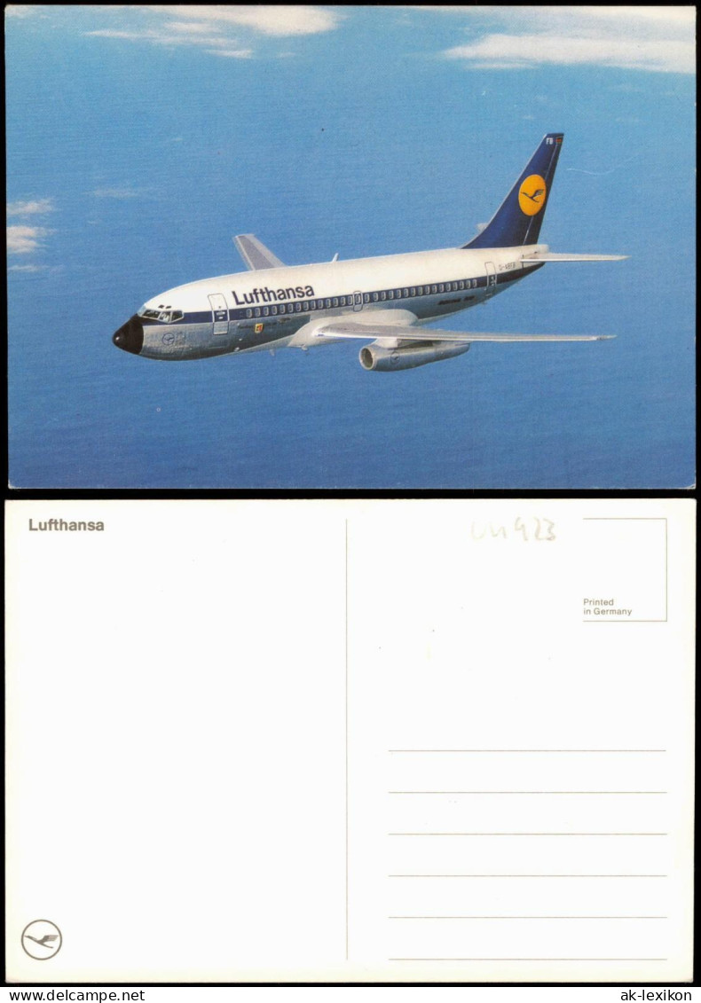 Ansichtskarte  Flugzeug Airplane Avion Lufthansa Flieger 1975 - 1946-....: Modern Era