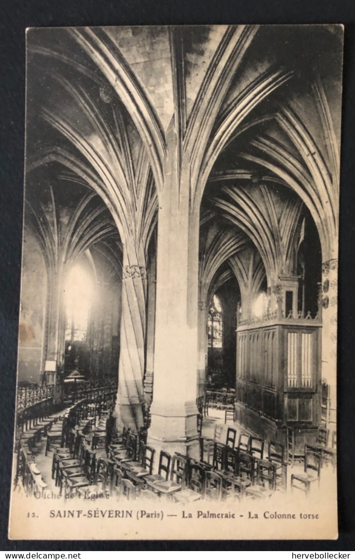 Paris - L'église Saint Séverin - L Palmeraie - 75 - Eglises