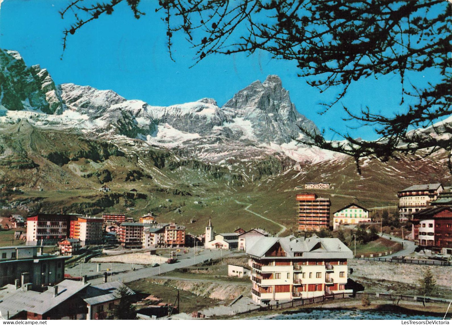 ITALIE - Valle D'Aosta - Cervinia Breuil M 2004 - Panorama E M Cervino M 4484 - Vue D'ensemble - Carte Postale Ancienne - Aosta