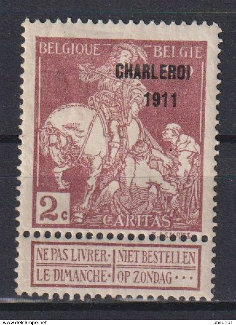 Belgique: COB N° 103 *, MH, Neuf(s). TTB !!! - 1910-1911 Caritas