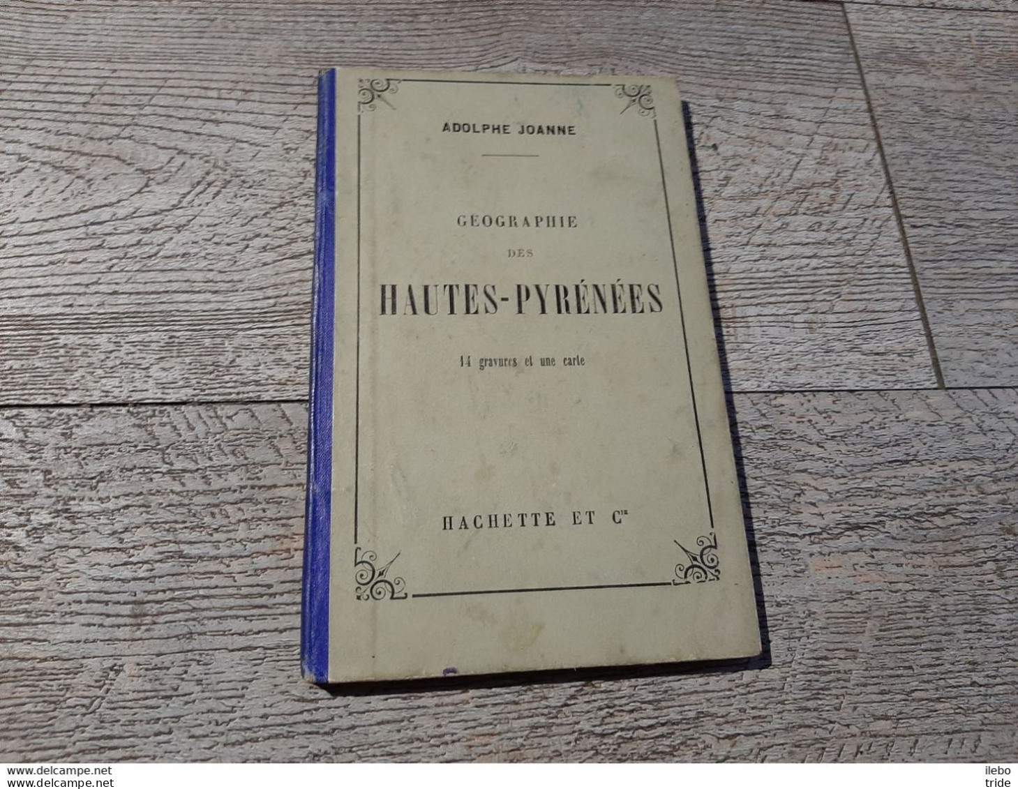 Guide Joanne Géographie Des Hautes Pyrénées 1890 Gravures Carte Complet - Géographie