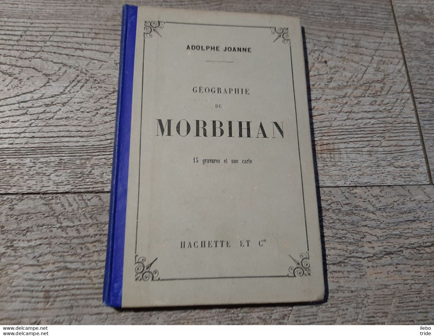 Guide Joanne Géographie Du Morbihan 1903 Gravures Carte Complet - Aardrijkskunde