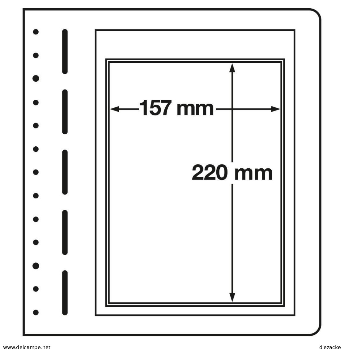 Leuchtturm LB Blankoblätter ETB Deutschland (10er Pack) 321932 Neu ( - Blank Pages