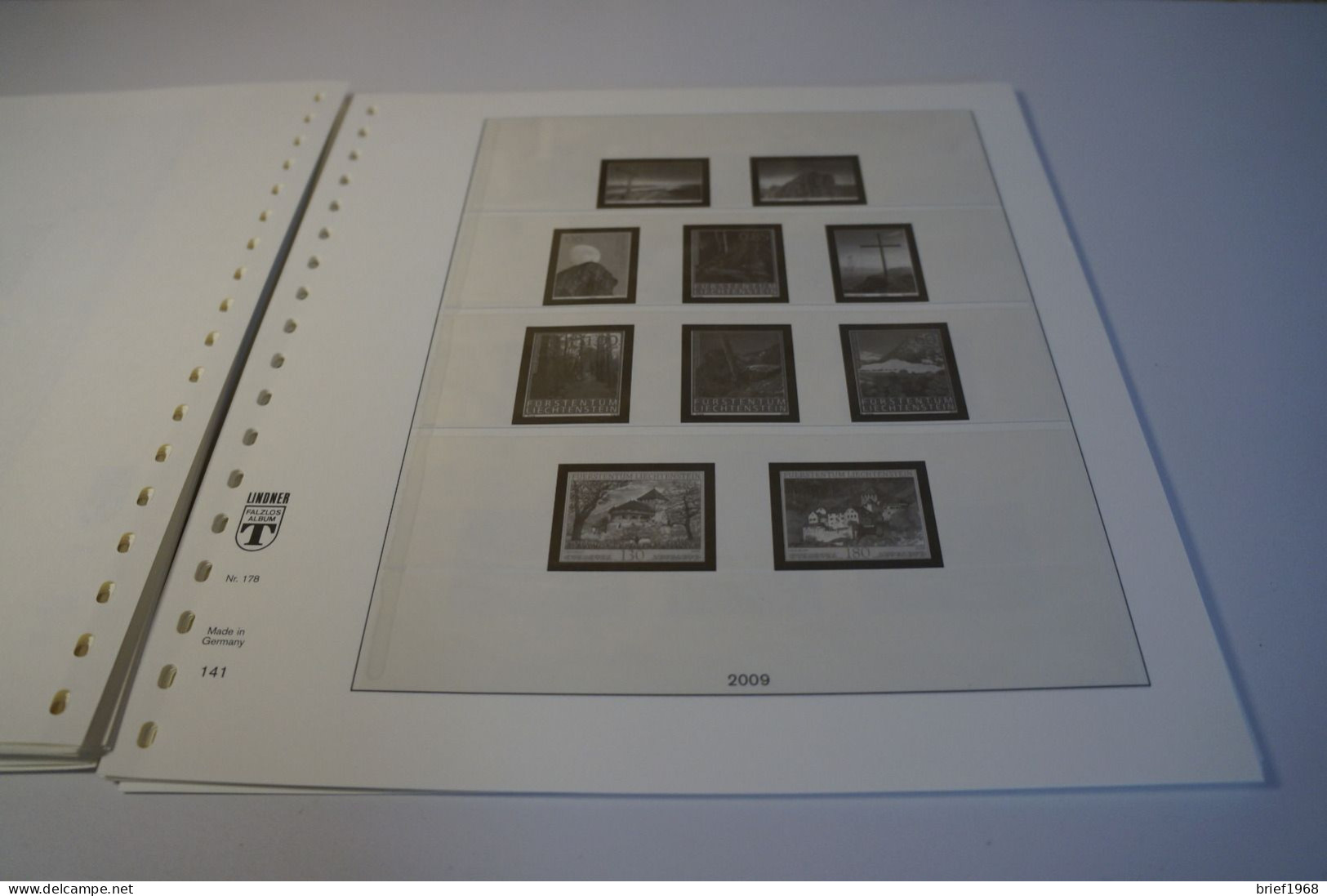 Liechtenstein Lindner T Falzlos 2003-2010 (27839) - Afgedrukte Pagina's