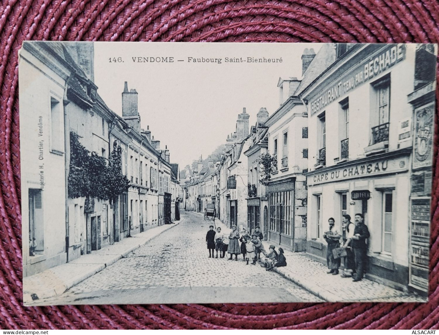 Vendome , Faubourg St Bienheuré , Café Du Chateau , Tenu Par Béchade - Vendome