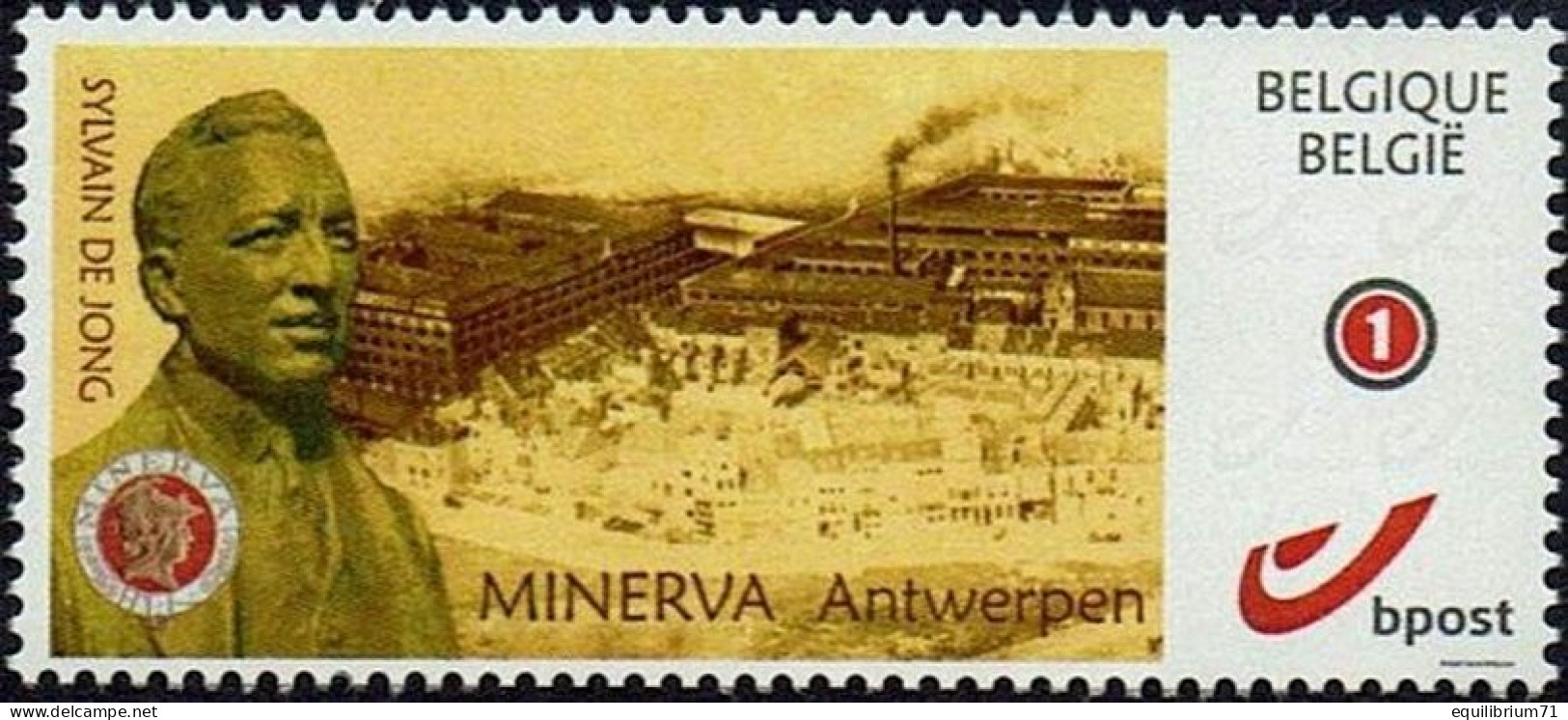 DUOSTAMP** / MYSTAMP** - Minerva 1897 - Fondé Par / Opgericht Door / Gegründet Von / Founded By - Sylvain De Jong - Wielrennen