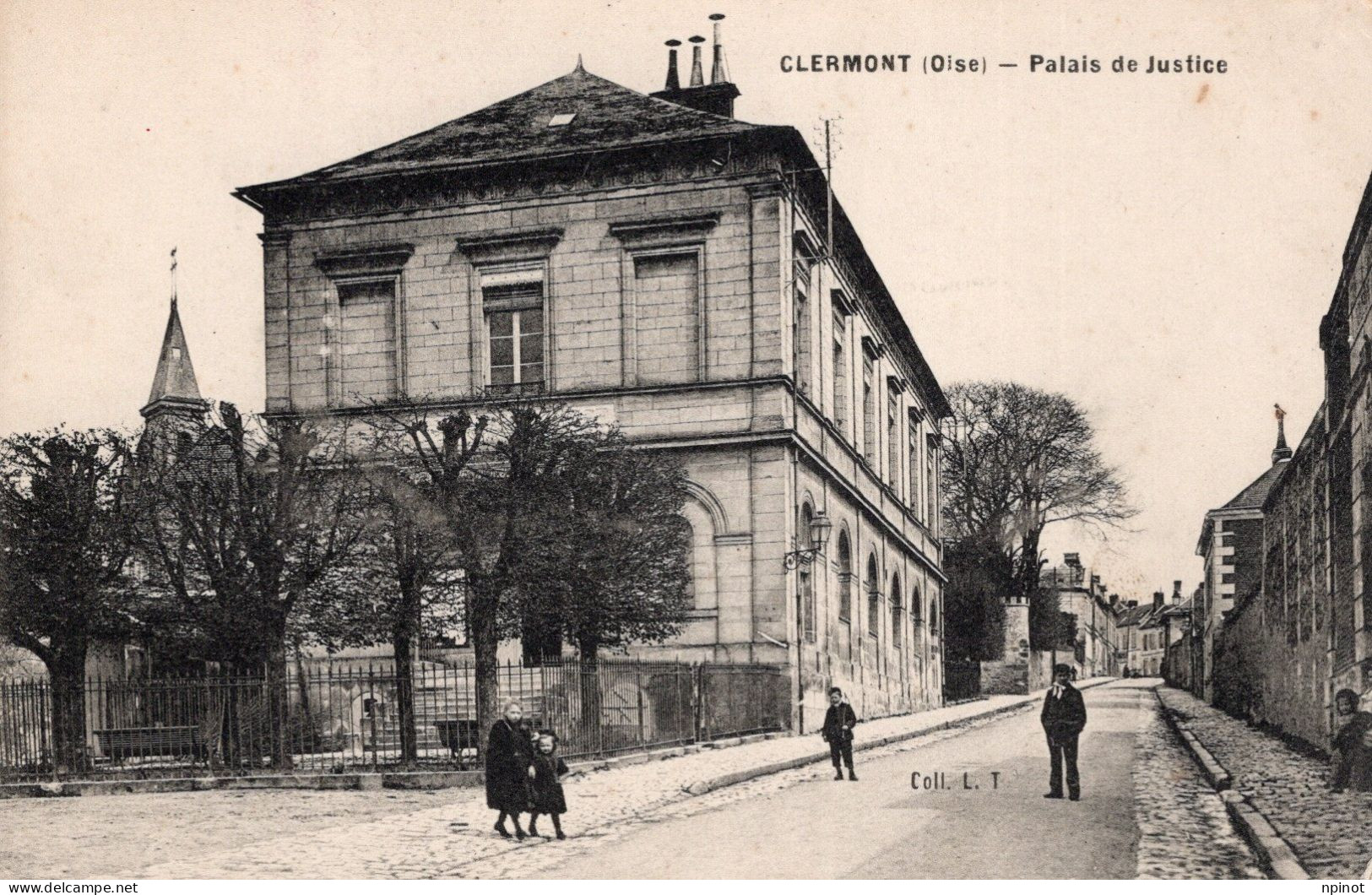 C P A  -  60 -    CLERMONT -  Palais De Justice - Clermont