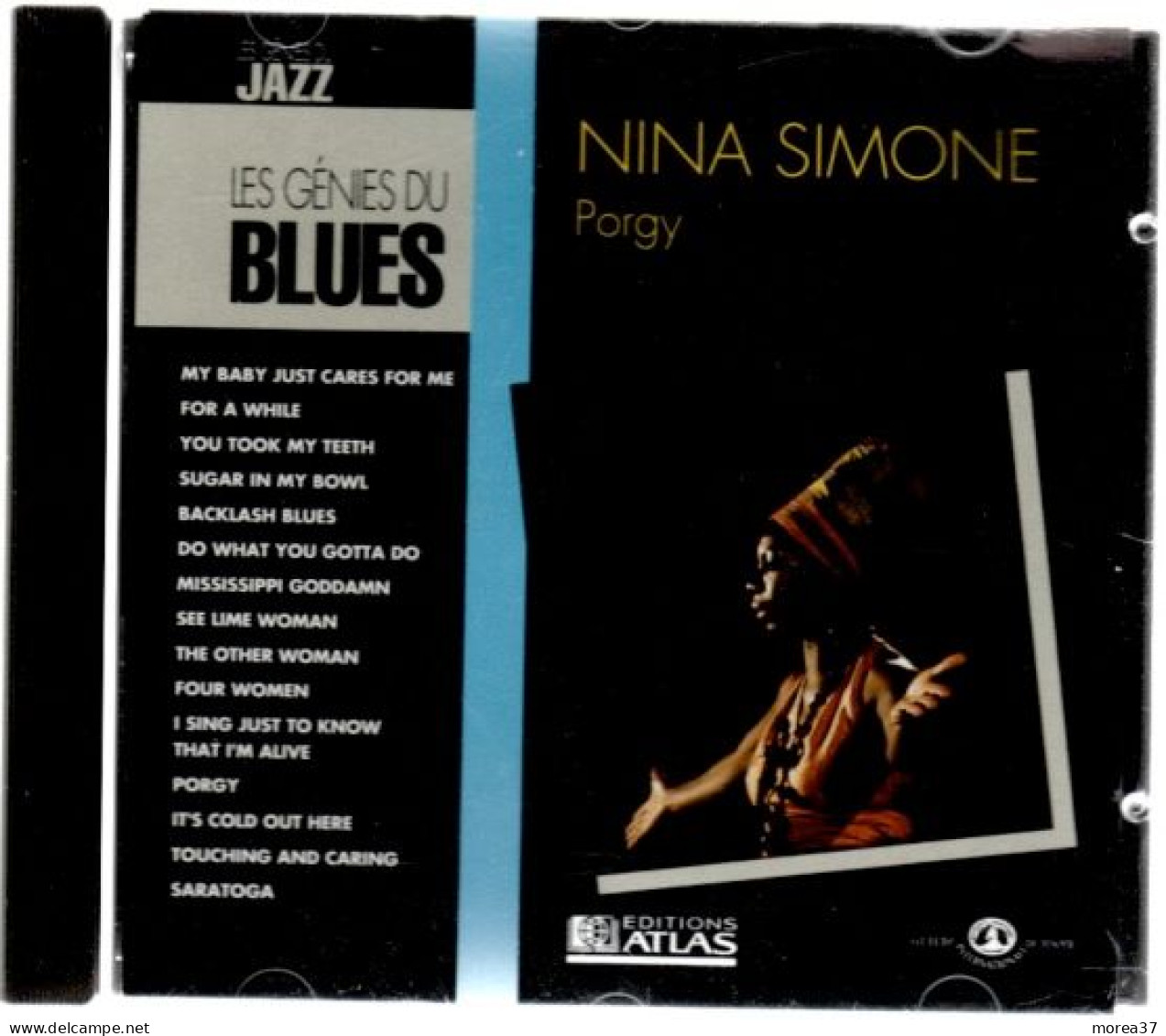 LES GENIES DU BLUES   NINA SIMONE  (CD02) - Blues