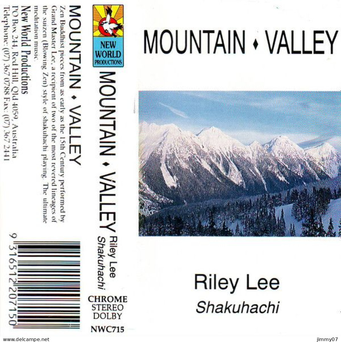 Riley Lee - Mountain - Valley (Cass, Album) - Casetes