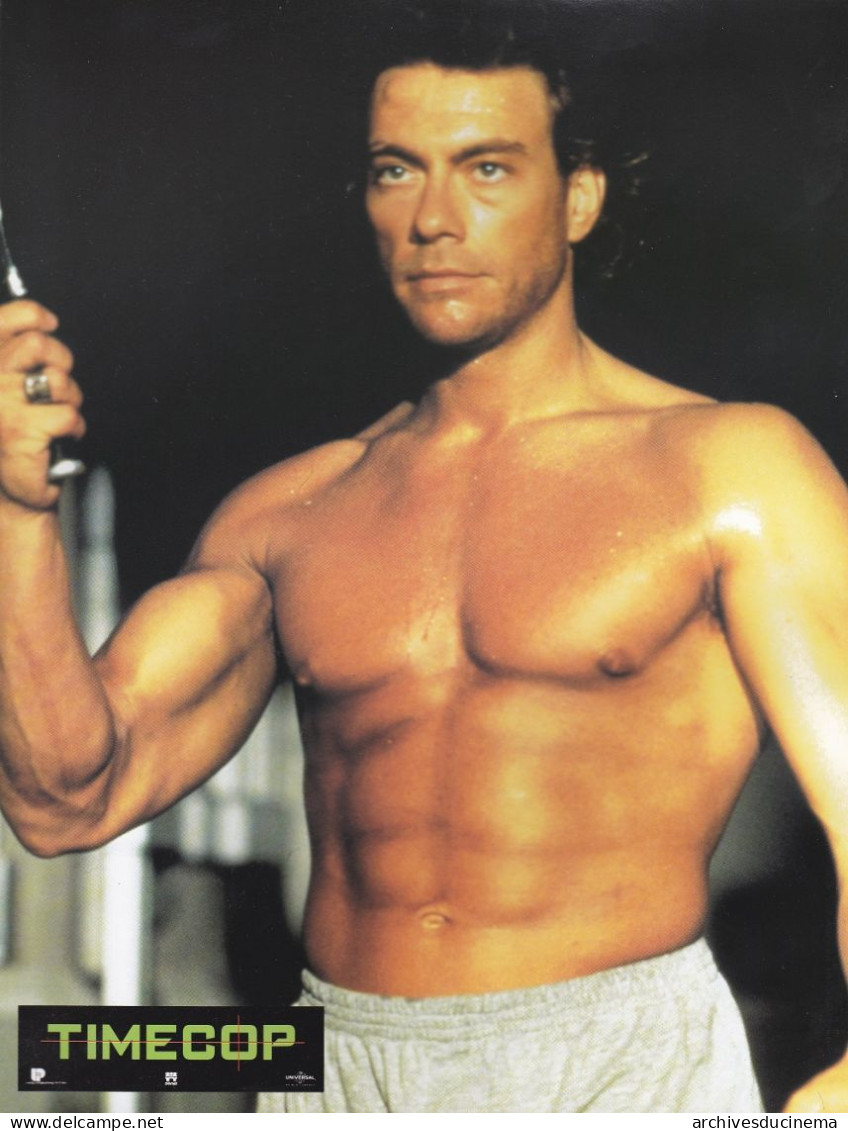 Jean-Claude VANDAMME 12 Photos D'exploitation TIMECOP - Foto