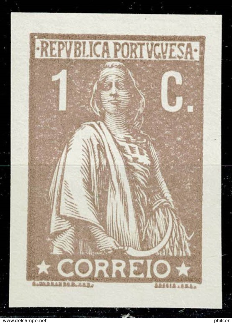 Portugal, 1917/20, # 221, P.p.h., Prova, MNG - Nuevos