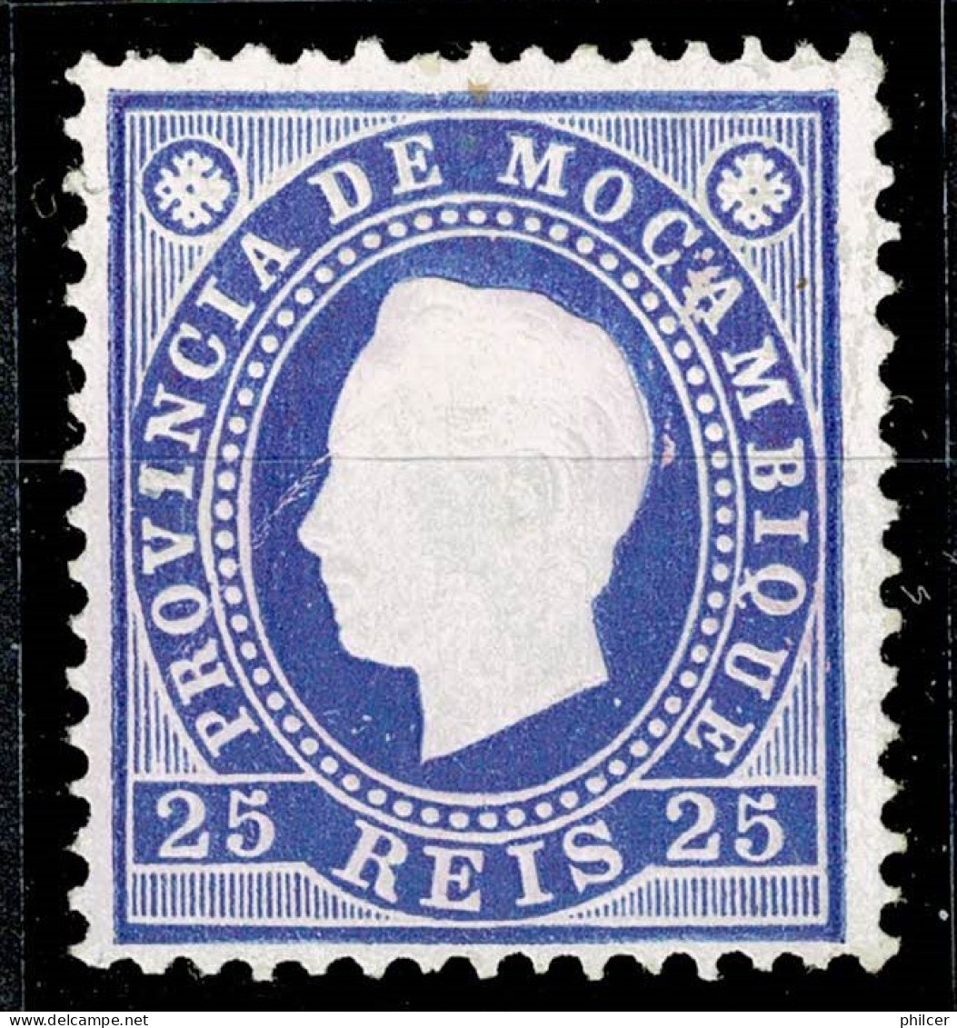 Moçambique, 1886, # 18b, MNG - Mosambik