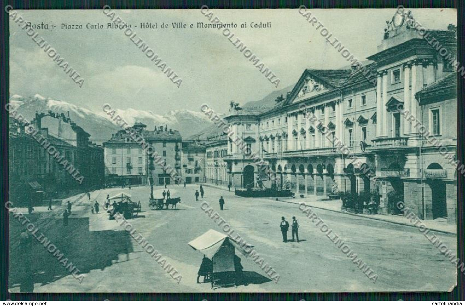 Aosta Città Cartolina QQ5793 - Aosta