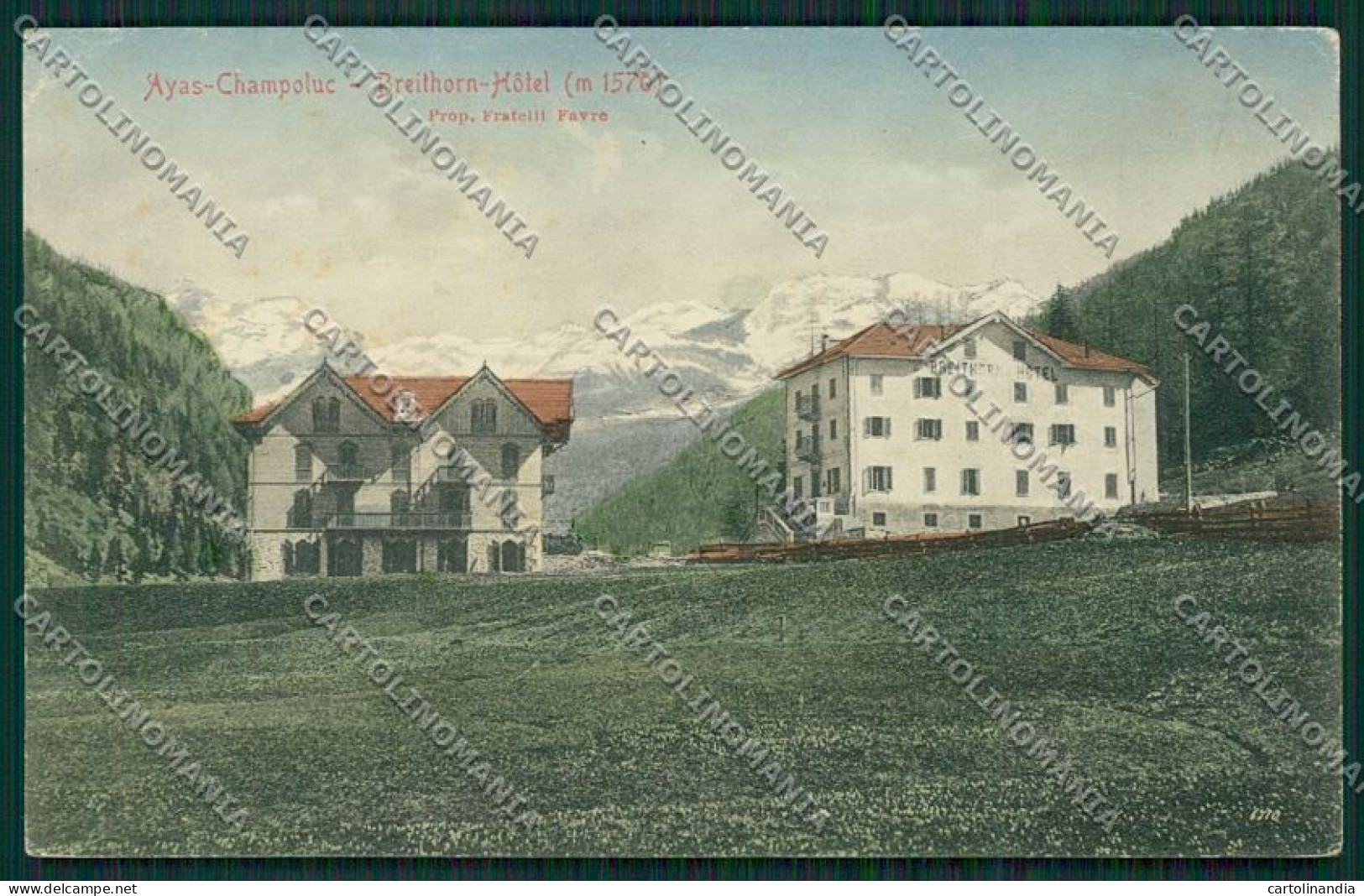 Aosta Ayas Cartolina QQ6127 - Aosta