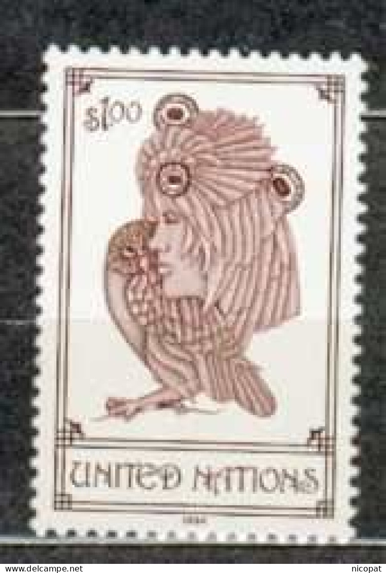 ONU NEW YORK MNH ** 658 Mourning Owl D'après Vanessa Isitt - Unused Stamps