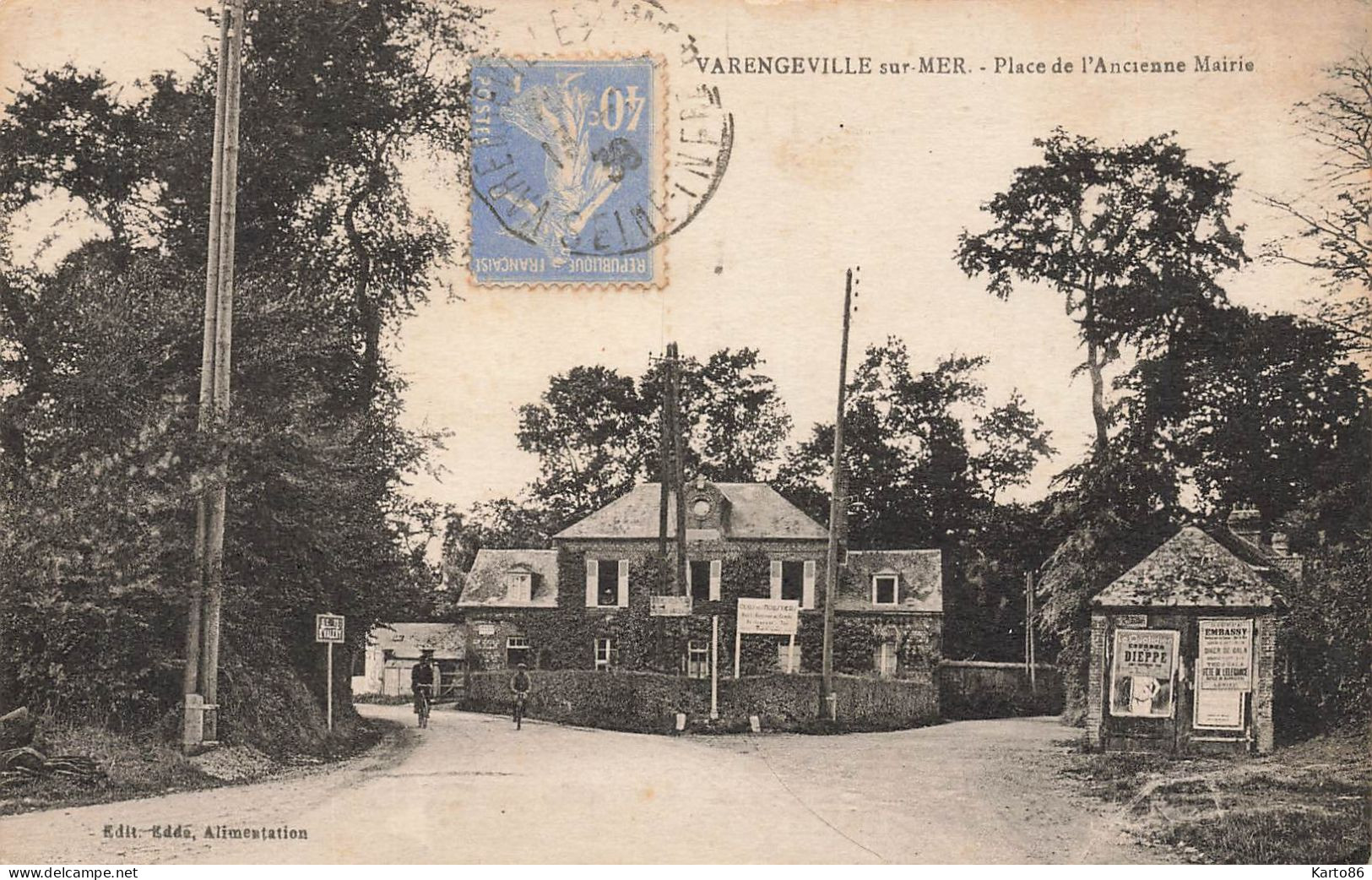 Varengeville * Place De L'ancienne Mairie * Route - Varengeville Sur Mer