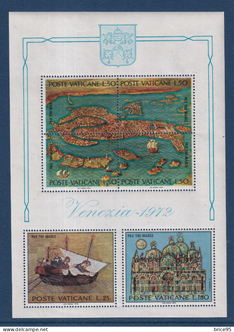 Vatican - YT Bloc N° 3 ** - Neuf Sans Charnière - 1972 - Unused Stamps