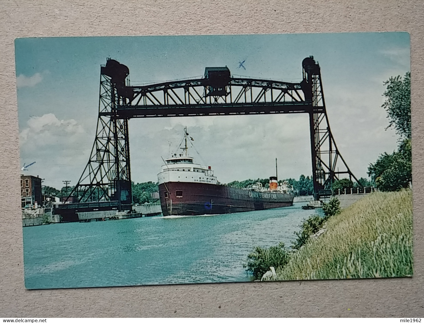 Kov 570-5 - CANADA, ONTARIO, SHIP, NAVIRE, CANAL WELLAND - Other & Unclassified