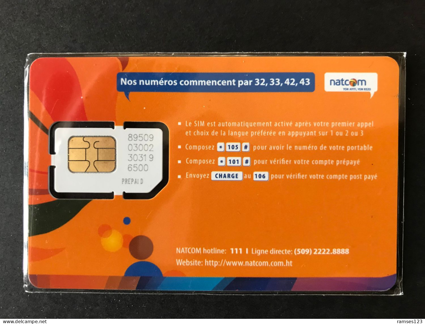 GSM   NATCOM HAITI   MINT - Haïti