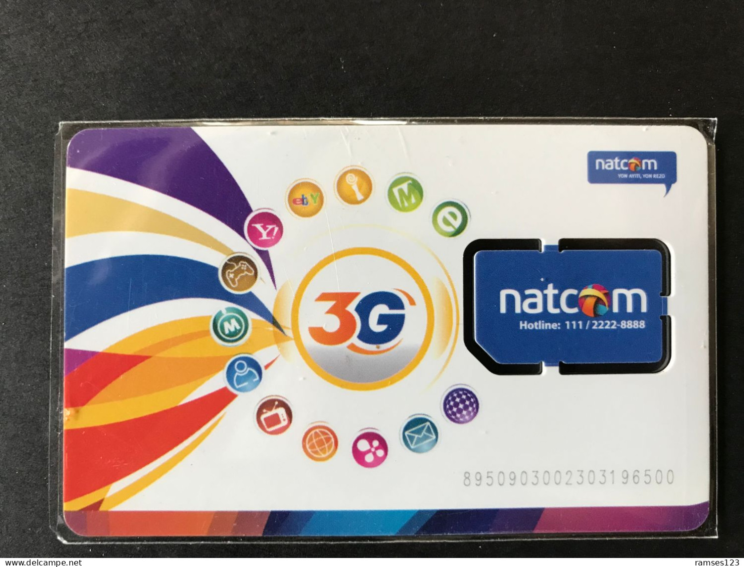 GSM   NATCOM HAITI   MINT IN SEALED - Haiti