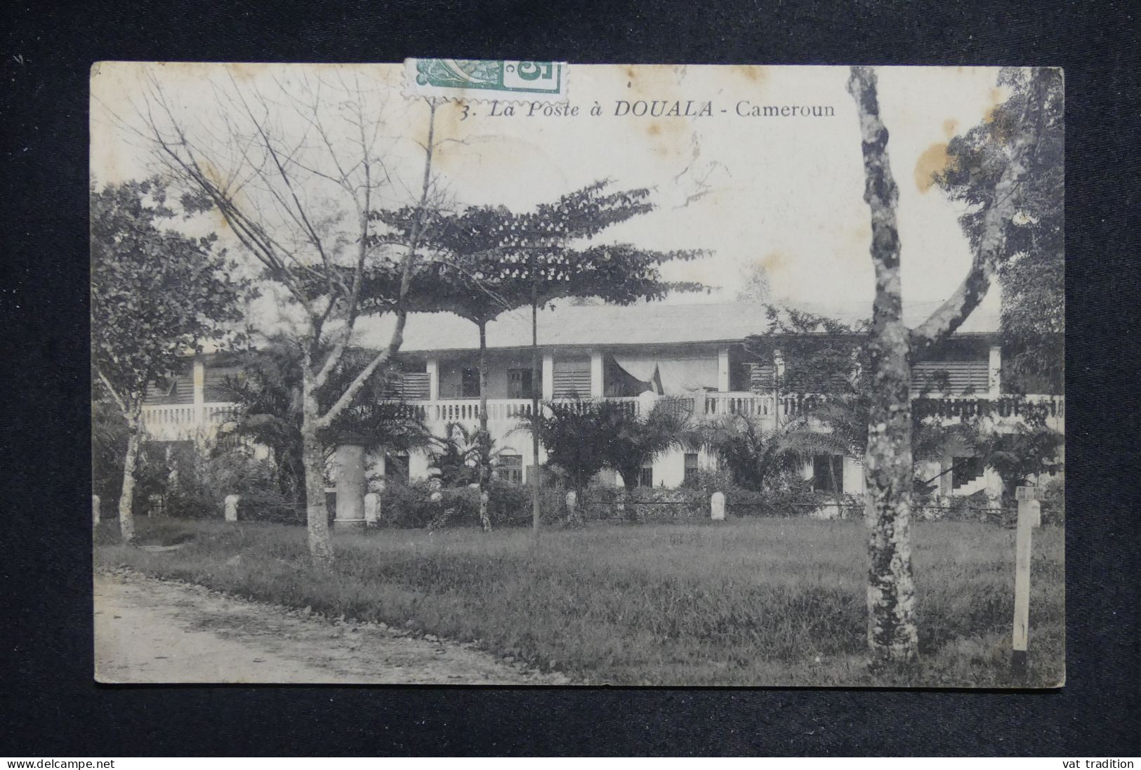 CAMEROUN - Affranchissement Panthères Surchargées Sur Carte Postale De Douala Pour La France En 1920 - L 151938 - Briefe U. Dokumente