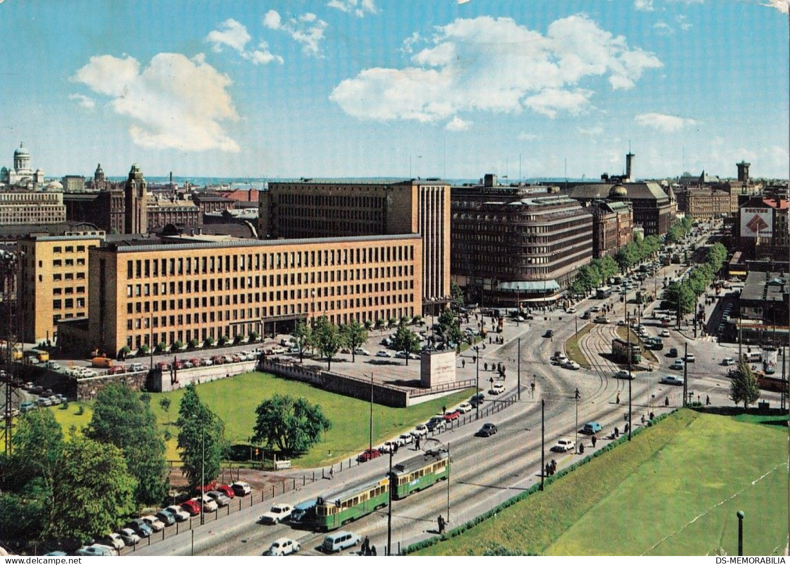 Helsinki - Mannerheimintie , Tram 1974 - Finland