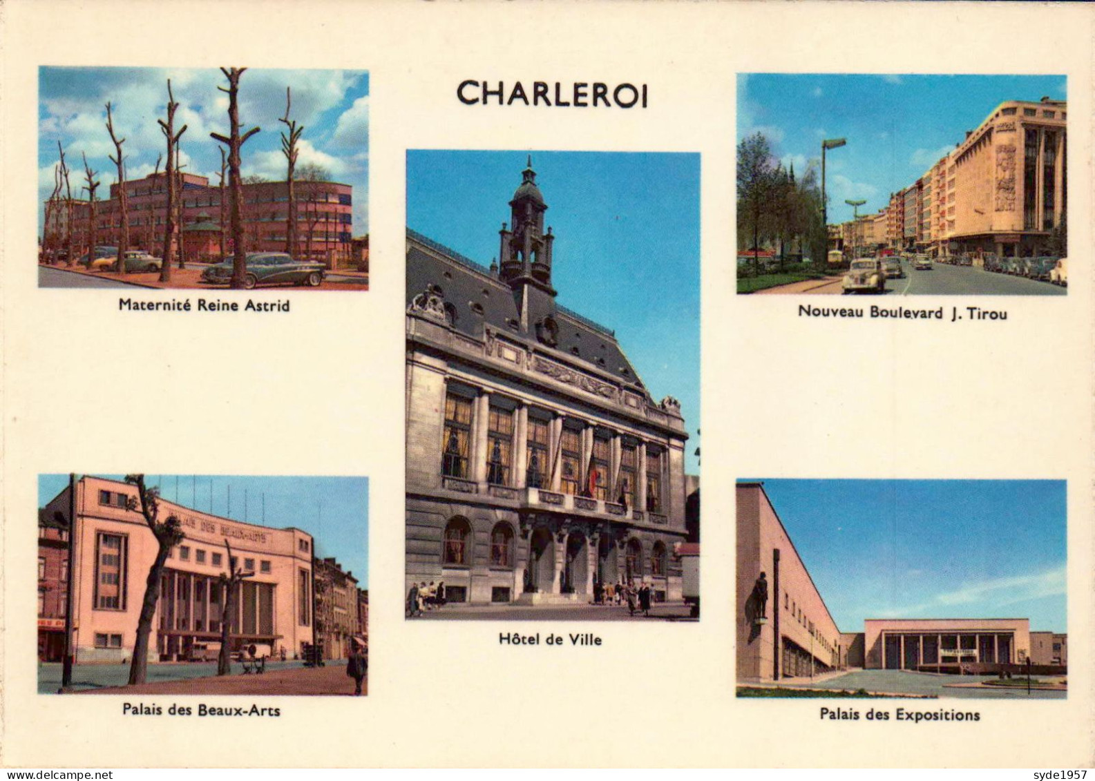 Visitez Charleroi - Exposition Universelle De Bruxelles 1958 - Charleroi