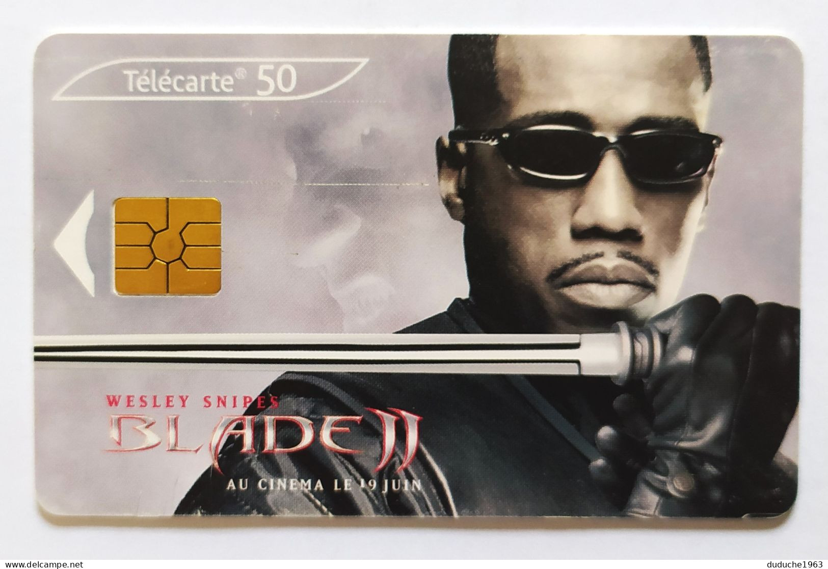 Télécarte France - Wesley Snipes - Blade II - Zonder Classificatie