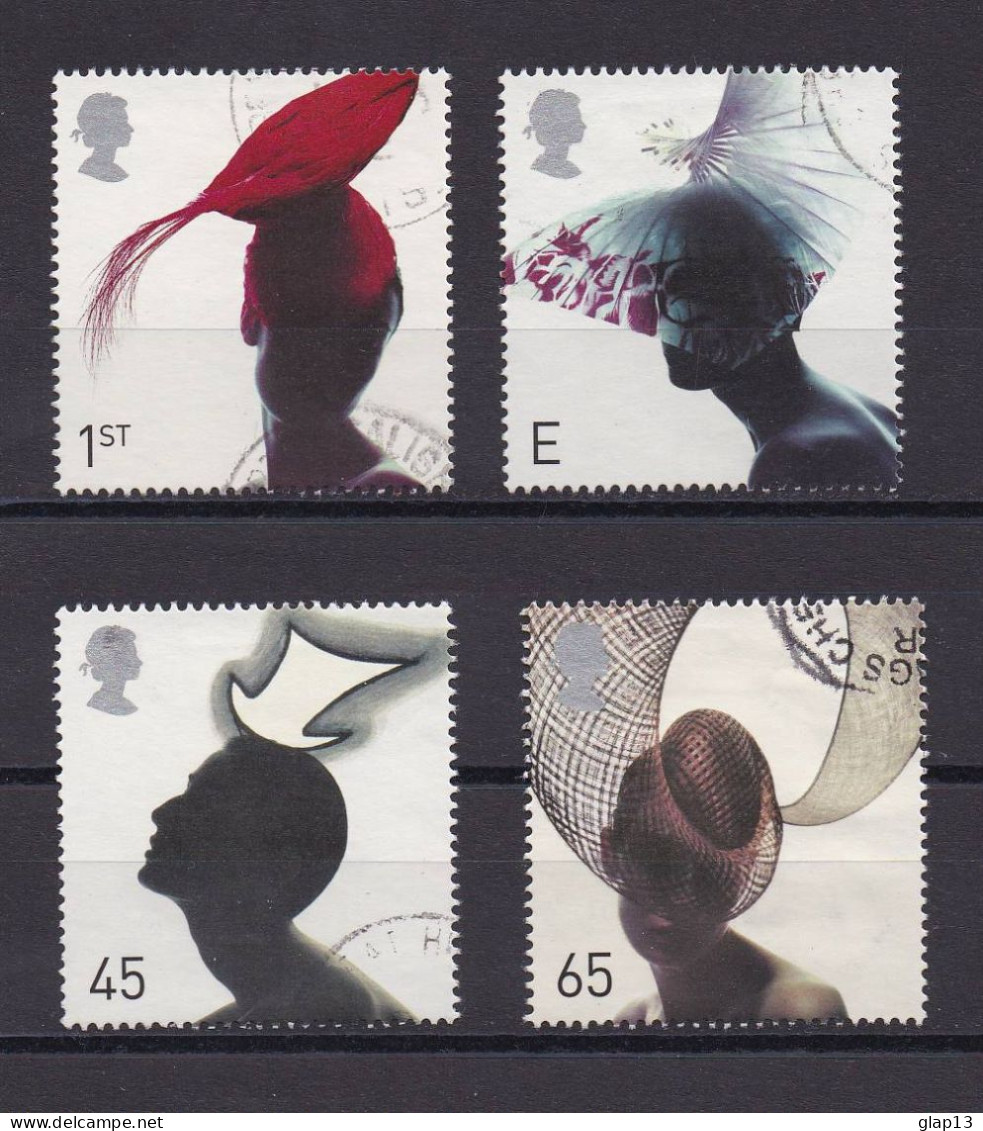 GRANDE-BRETAGNE 2001 TIMBRE N°2258/61 OBLITERE MODE - Usati