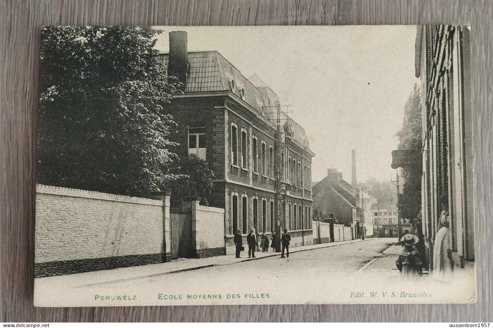 Peruwelz : école Moyenne Des Filles : 1906 - Péruwelz